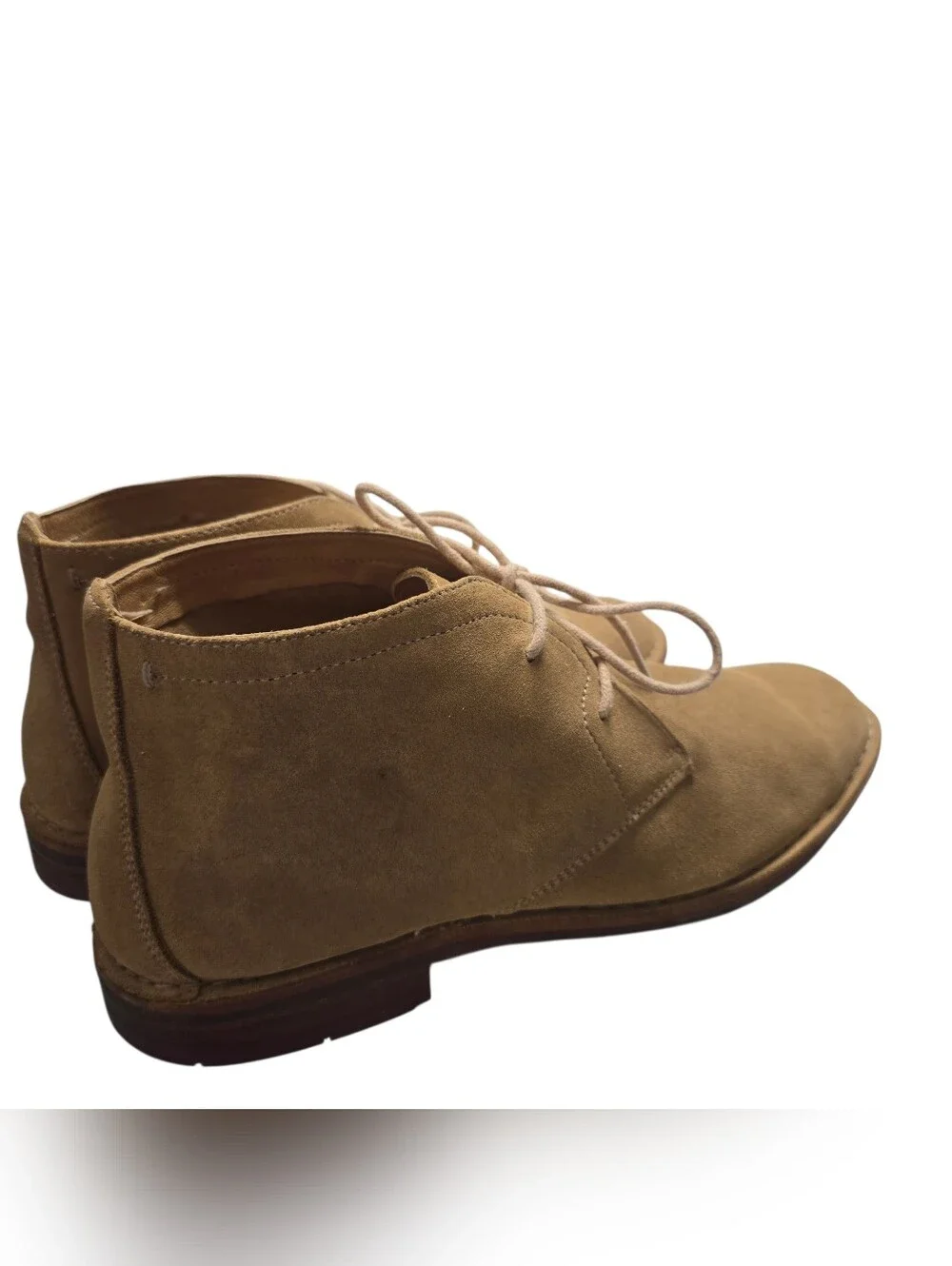 Vintage Trask Men's Casual Tan Suede Chukka Boots Size 9M